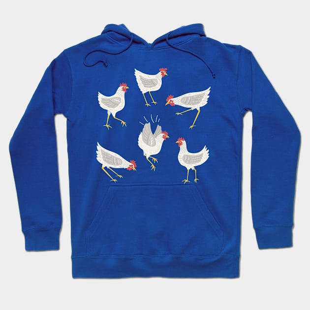 Silly Chickens Hoodie by SWON Design